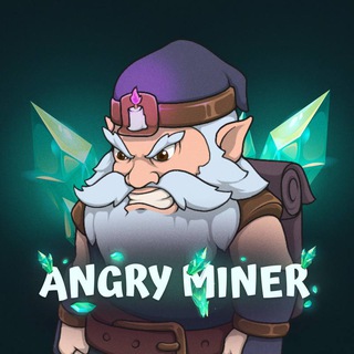 Angry Miner logo