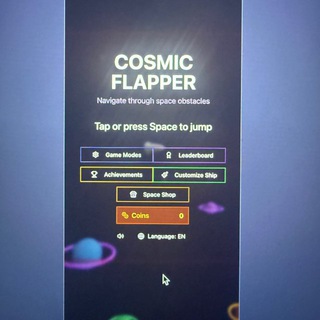 cosmic_flapper_bot logo