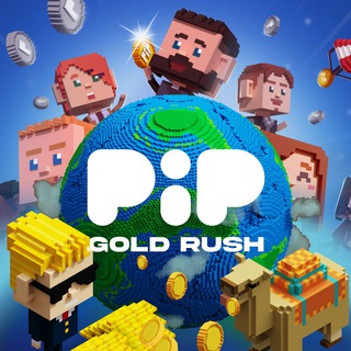 PiP World Gold Rush logo
