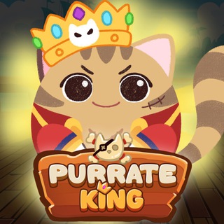 Purrate King logo