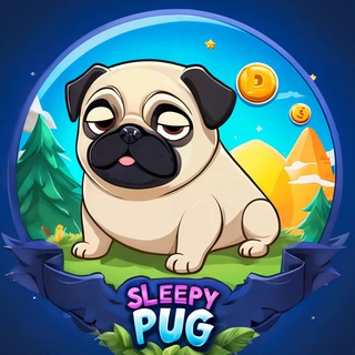 Sleepy Pug logo