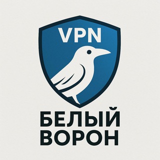 VPN Сервис 🌕 Белый ворон 🌕 logo